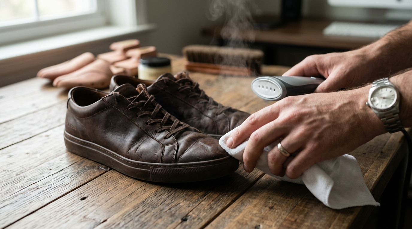 How to Remove Creases From Old Shoes Without Damage