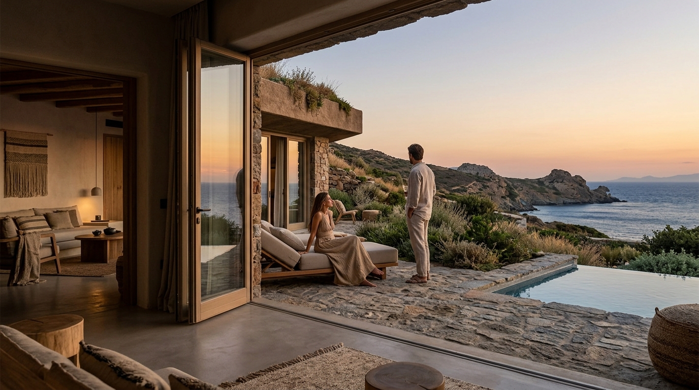 Award-Winning Subterranean Luxury Villas in Greece