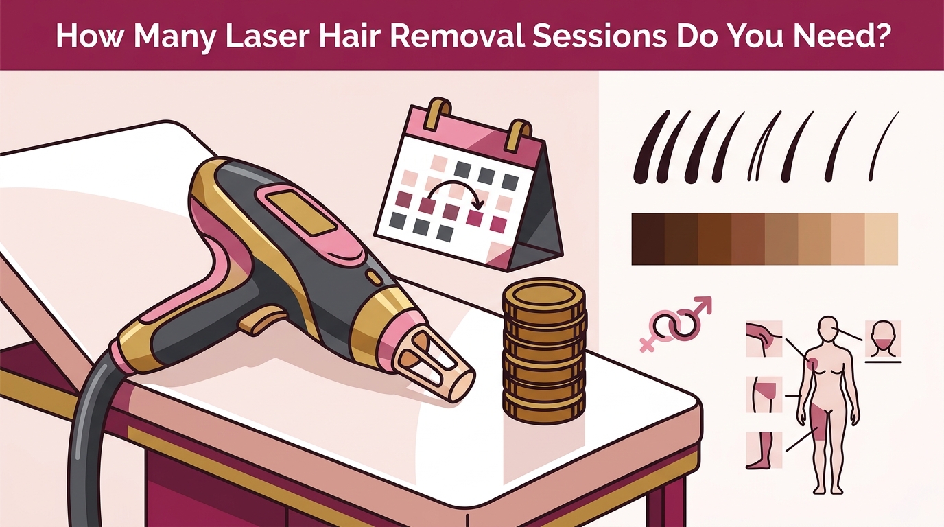 How Many Laser Hair Removal Sessions Do You Need?