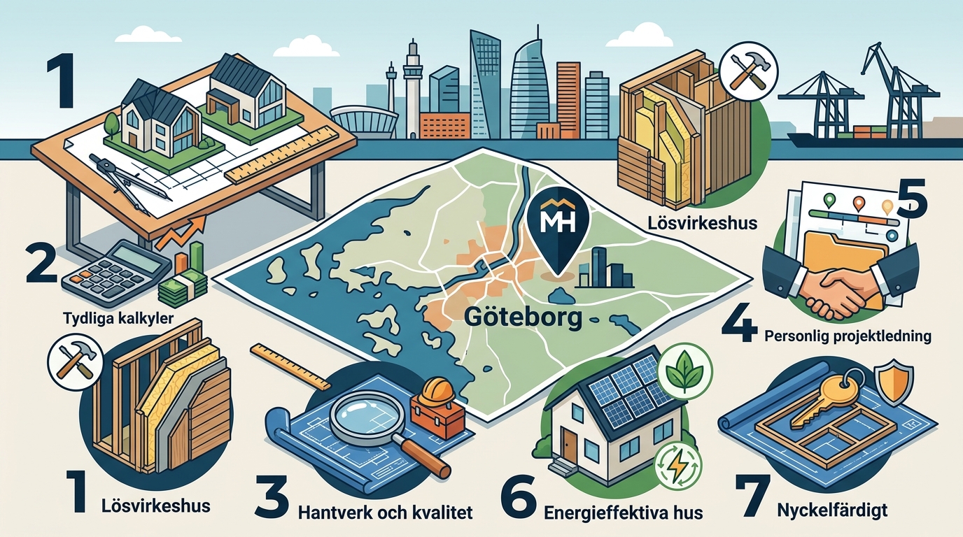 Välja hustillverkare i Göteborg: 7 viktiga faktorer