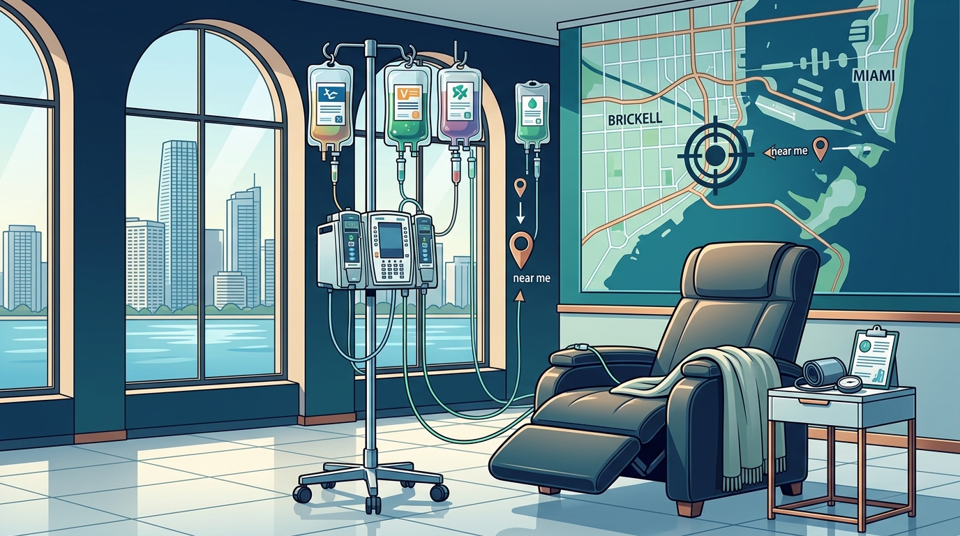 Best IV Therapy Clinic in Brickell Miami: What to Look For
