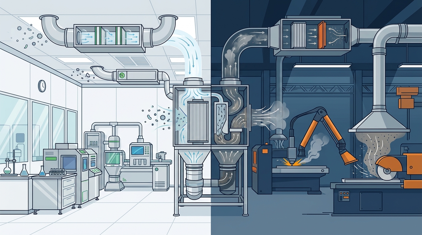 Custom Industrial Air Purification Systems for Specialized Use