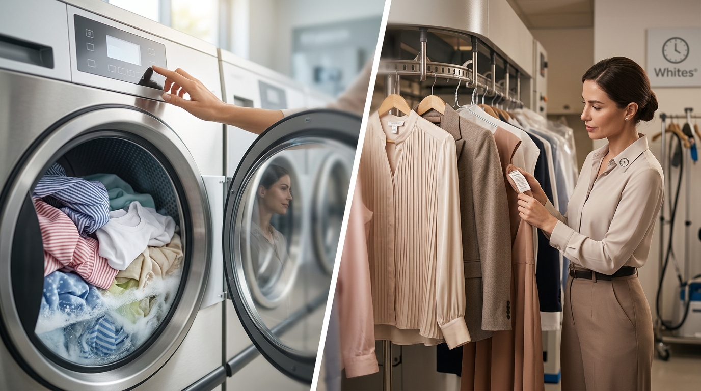 Laundry vs Dry Cleaning: Key Differences Explained