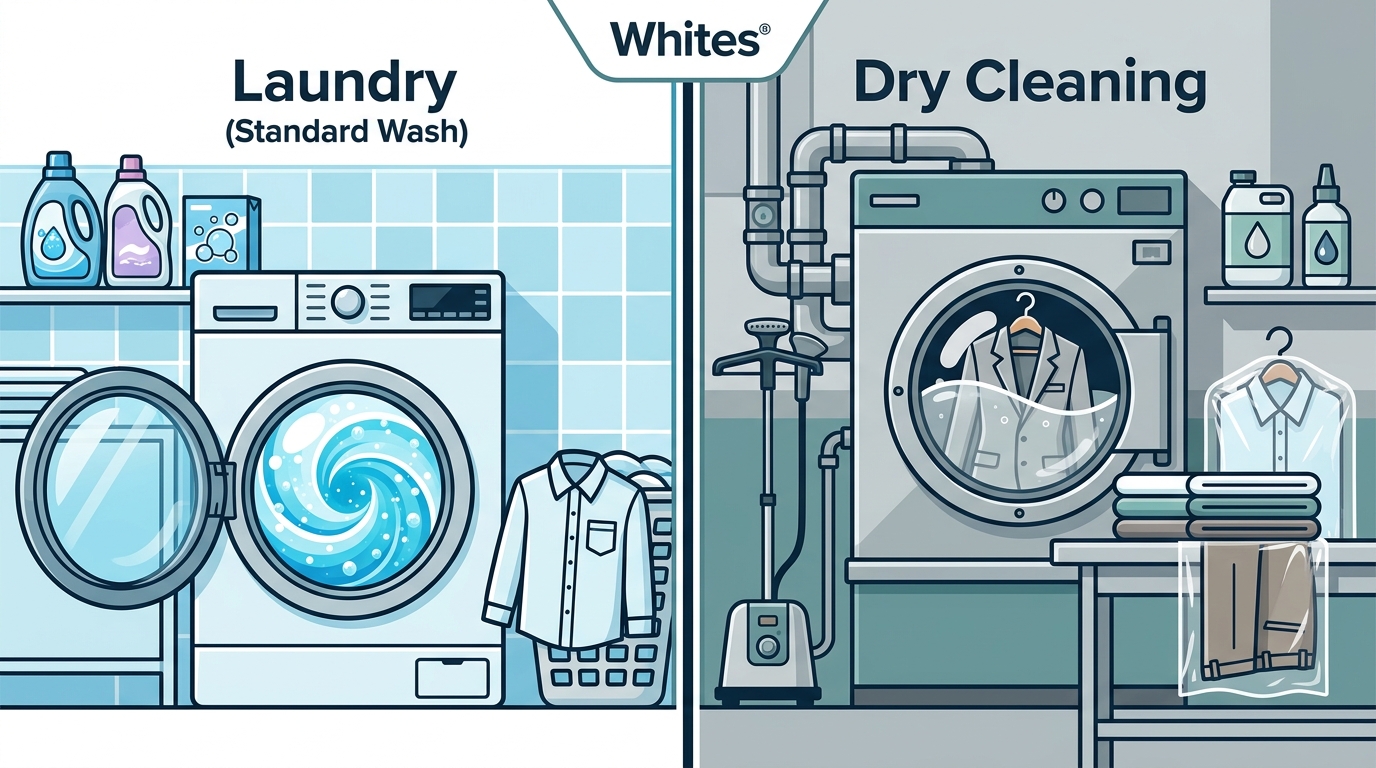 Laundry vs Dry Cleaning: Key Differences Explained