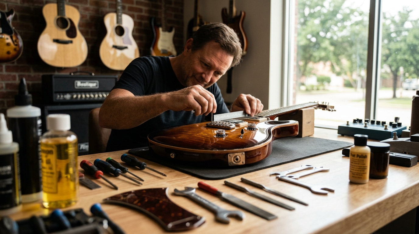 Professional Guitar Setup & Repair Near McKinney, TX