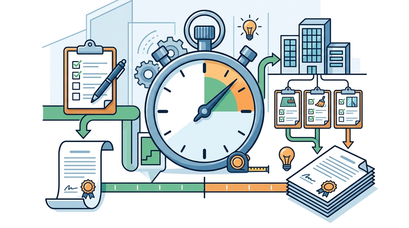 Cleaning Estimate Turnaround Time for Office Buildings