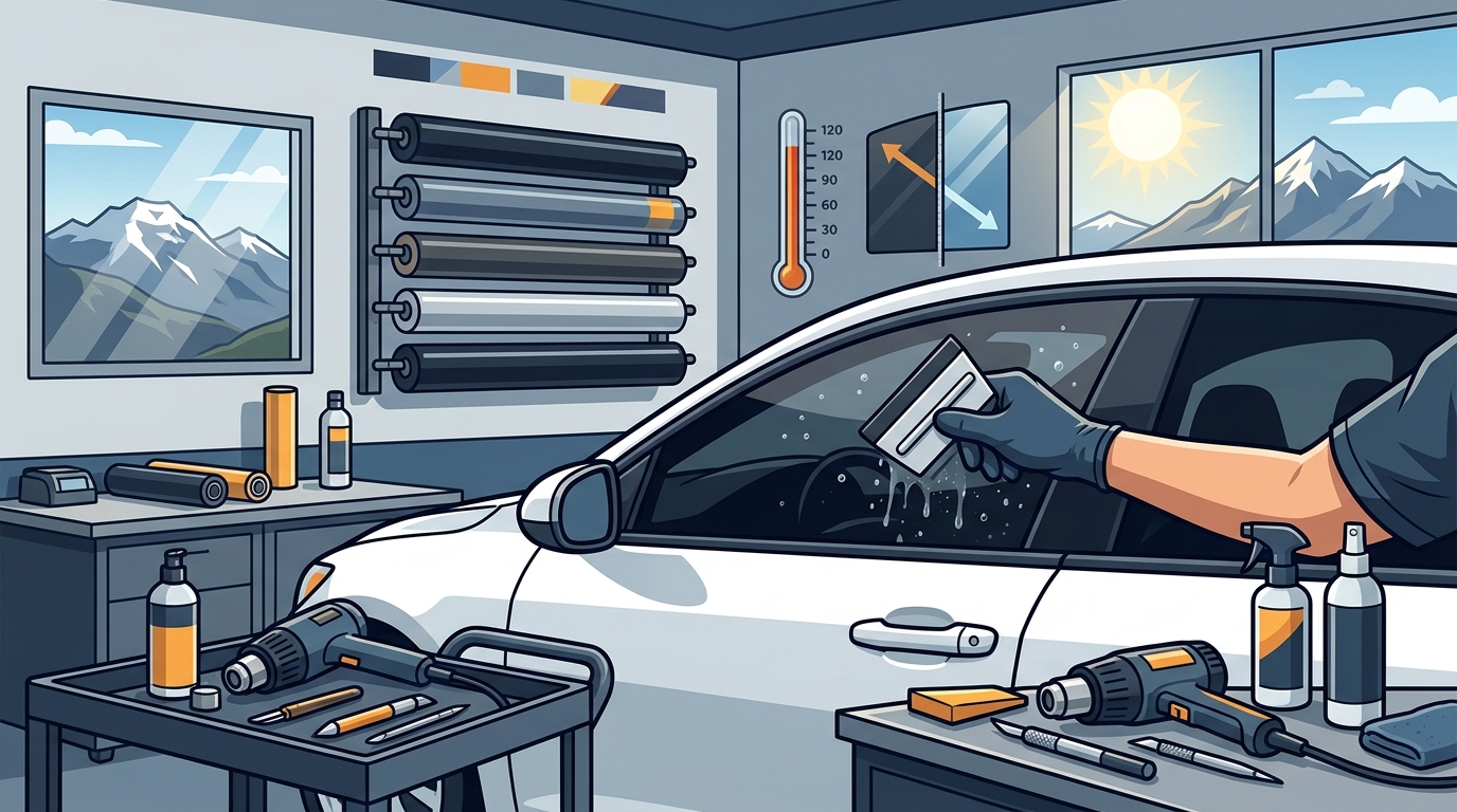 Best Window Tint Shop in Utah County: What to Look For