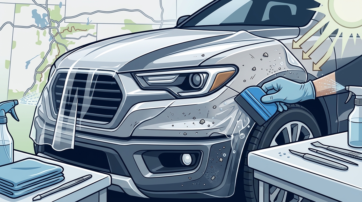 How to Choose a Paint Protection Film Installer in Utah