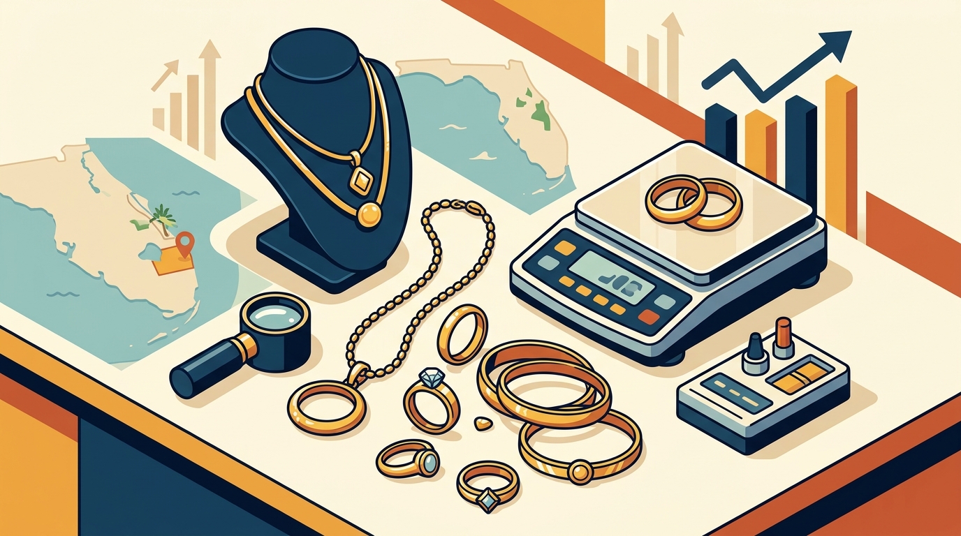 Sell Gold Jewelry in Palm Beach County: Your Local Guide
