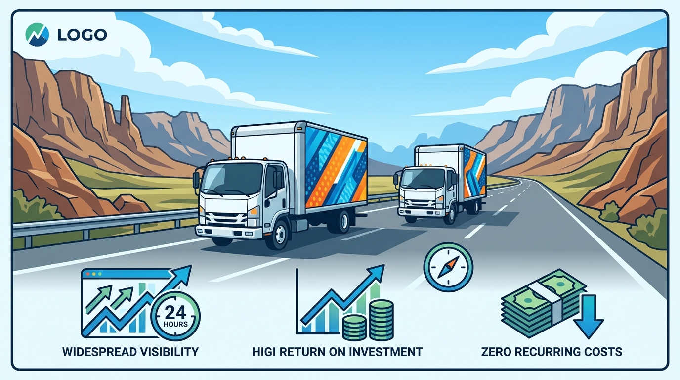 Benefits of Vehicle Wraps for Commercial Truck Promotion