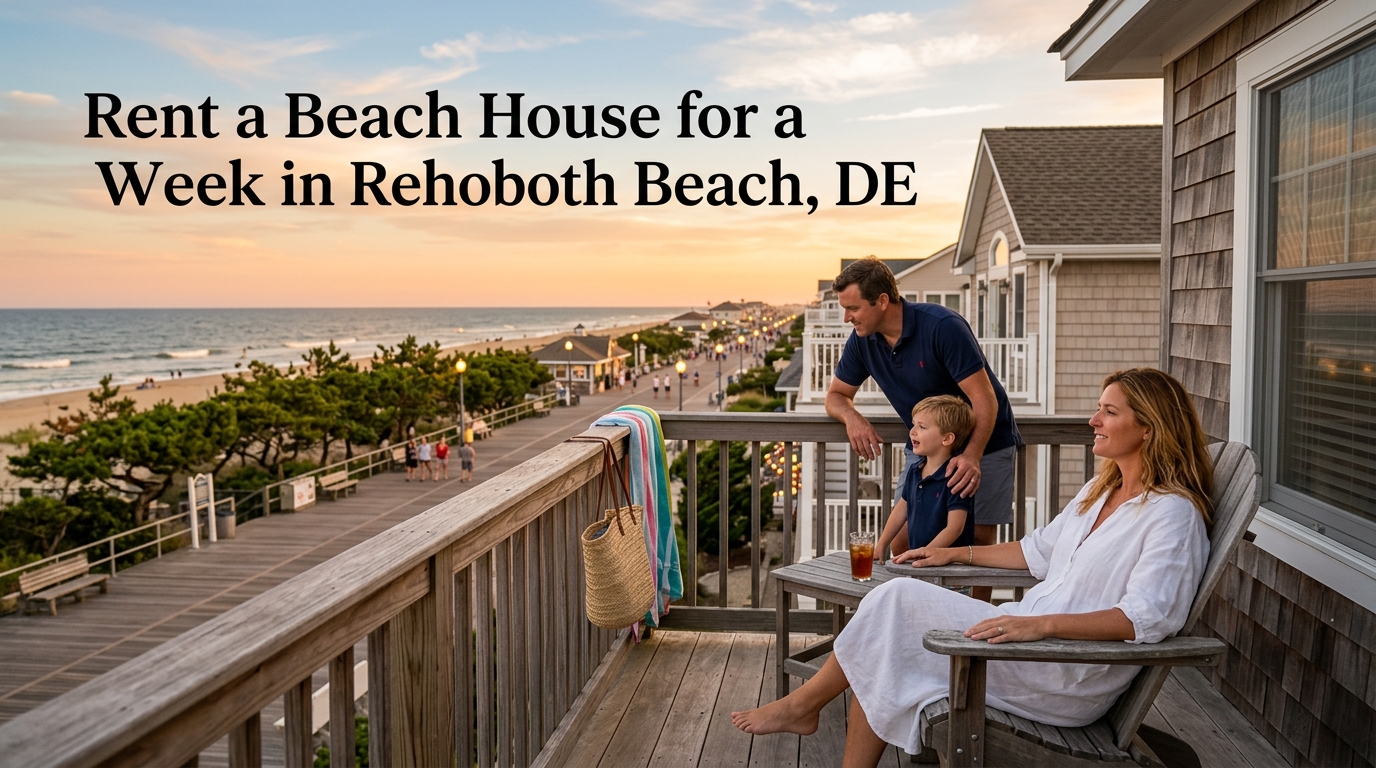 Rent a Beach House for a Week in Rehoboth Beach, DE