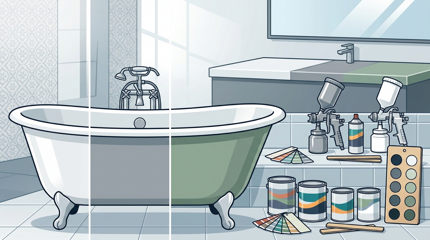 Bathtub Refinishing Color Options: Your Complete Guide