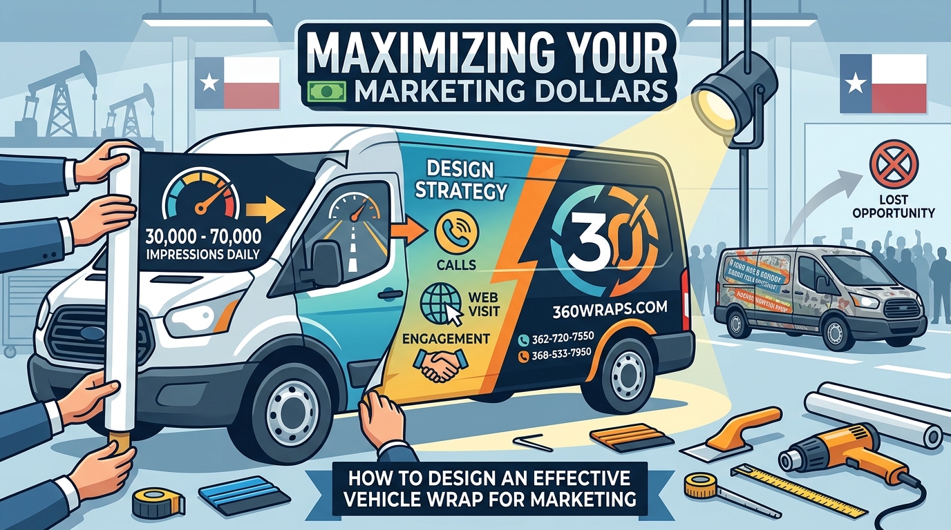 How to Design an Effective Vehicle Wrap for Marketing