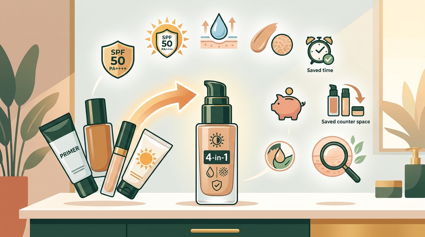 4-in-1 Foundation With SPF 50: 7 Benefits You Need to Know