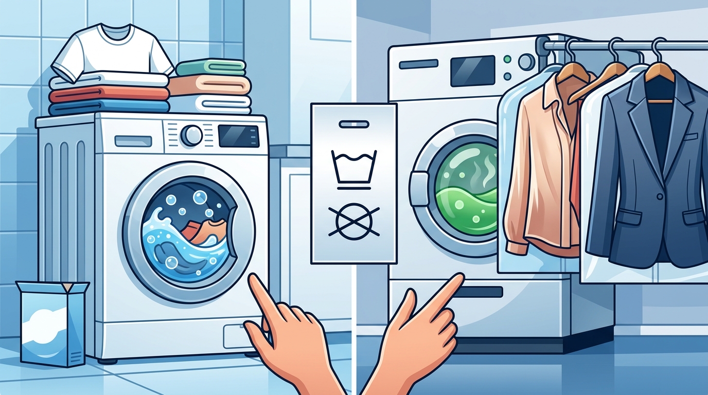 Standard Laundry vs Dry Cleaning: Key Differences Explained