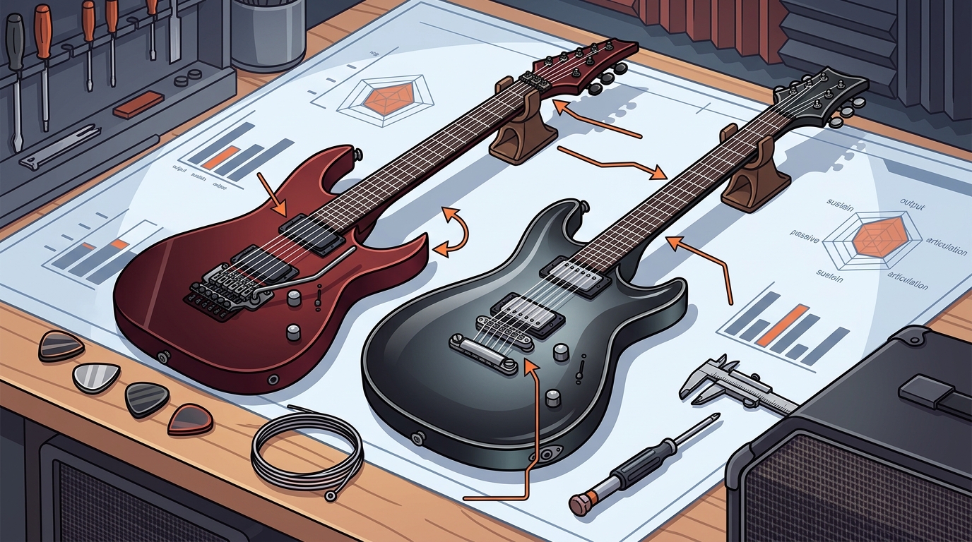 Best Guitars for Hard Rock and Heavy Metal in 2026