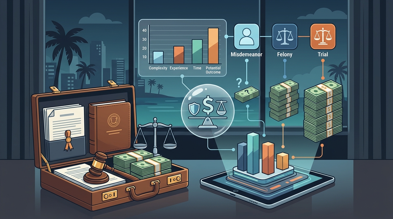 Criminal Defense Attorney Cost in Miami: What to Expect