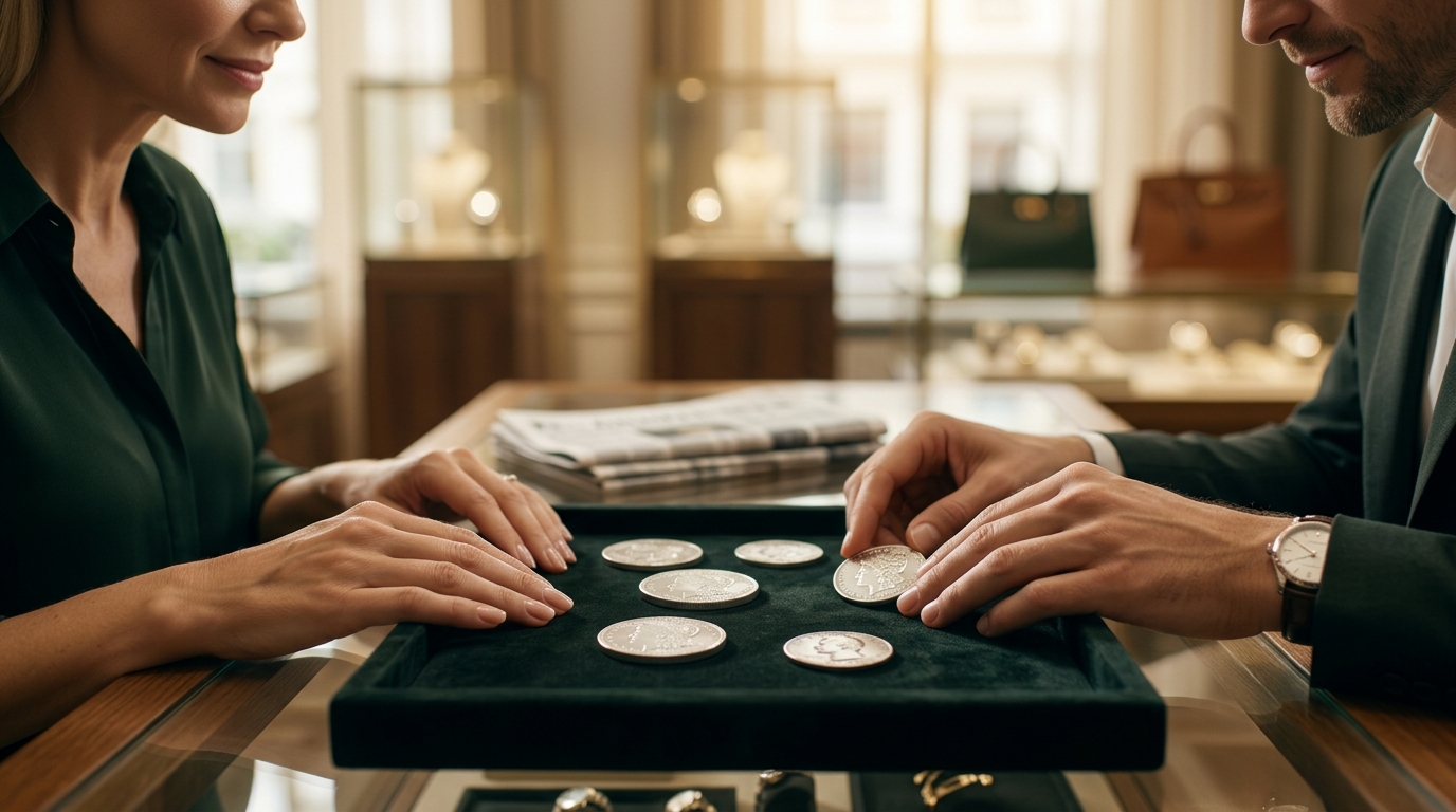Sell Silver Coins at a Local Jewelry Store: What to Know