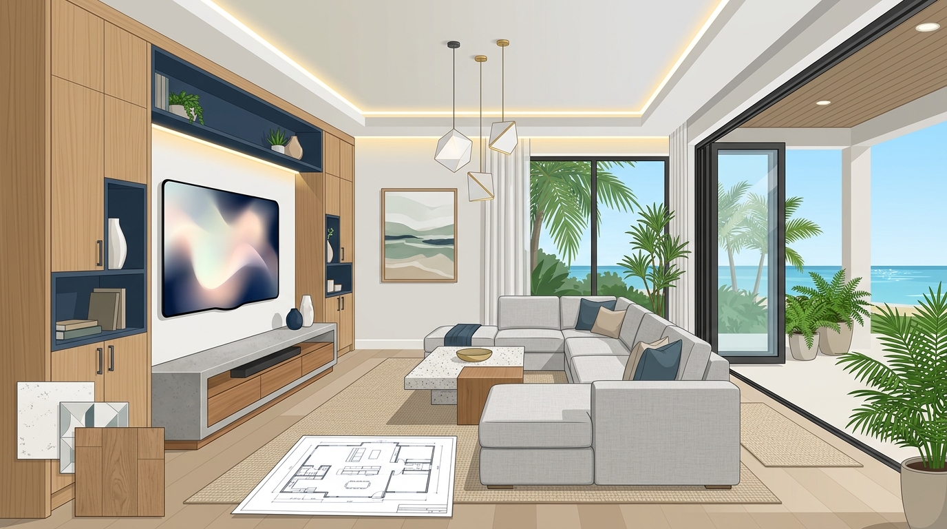 Living Room Modernization Ideas for Tampa Bay Homes
