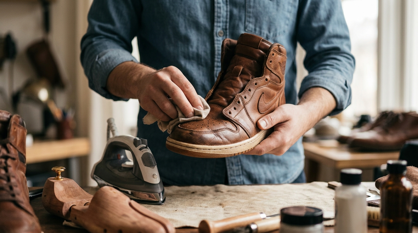 How to Remove Creases From Old Shoes Without Damage