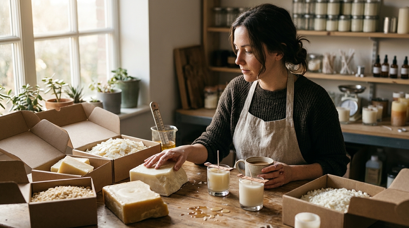 How to Choose the Right Wax for Your Candle Project