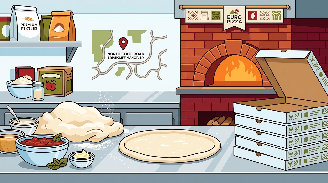 Pizzeria That Makes Dough From Scratch in Briarcliff Manor