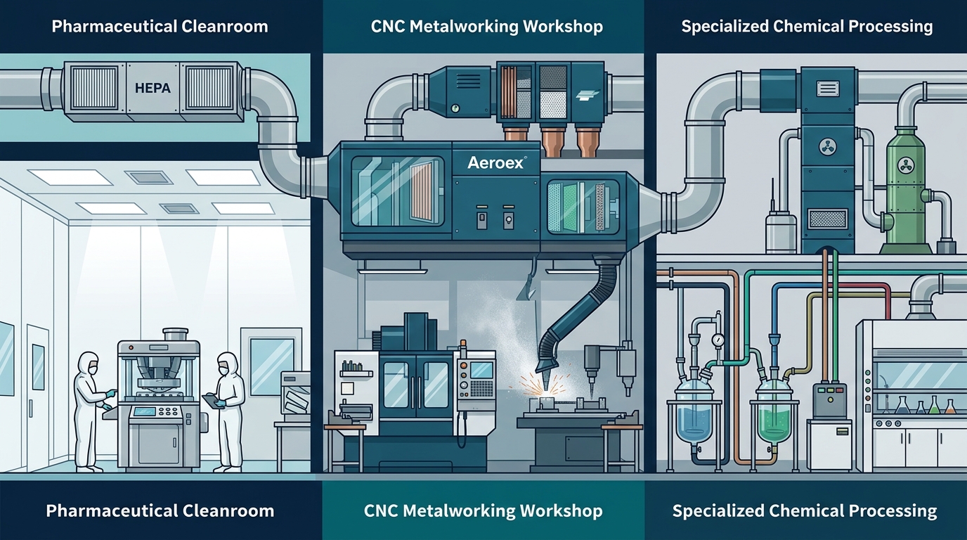 Custom Industrial Air Purification Systems for Specialized Use