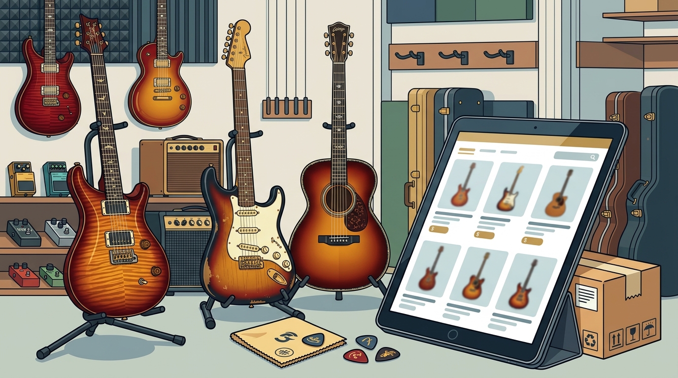 Buy Pre-Owned & Vintage Boutique Guitars Online