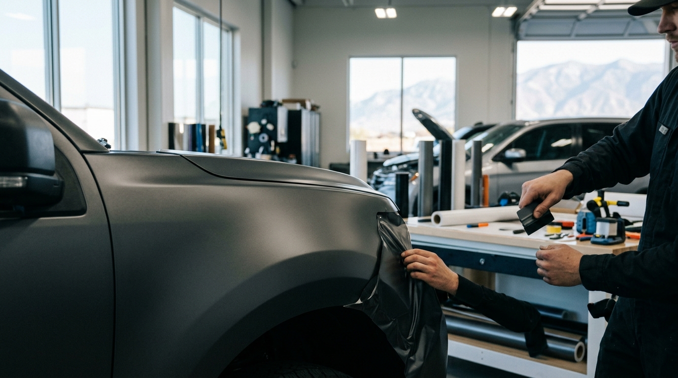 Highest Quality Vehicle Wrap Installations in Utah County