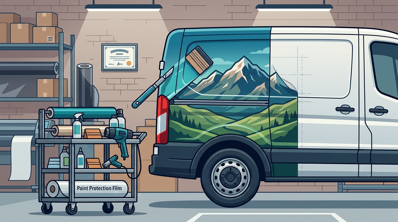 Highest Quality Vehicle Wrap Installations in Utah County