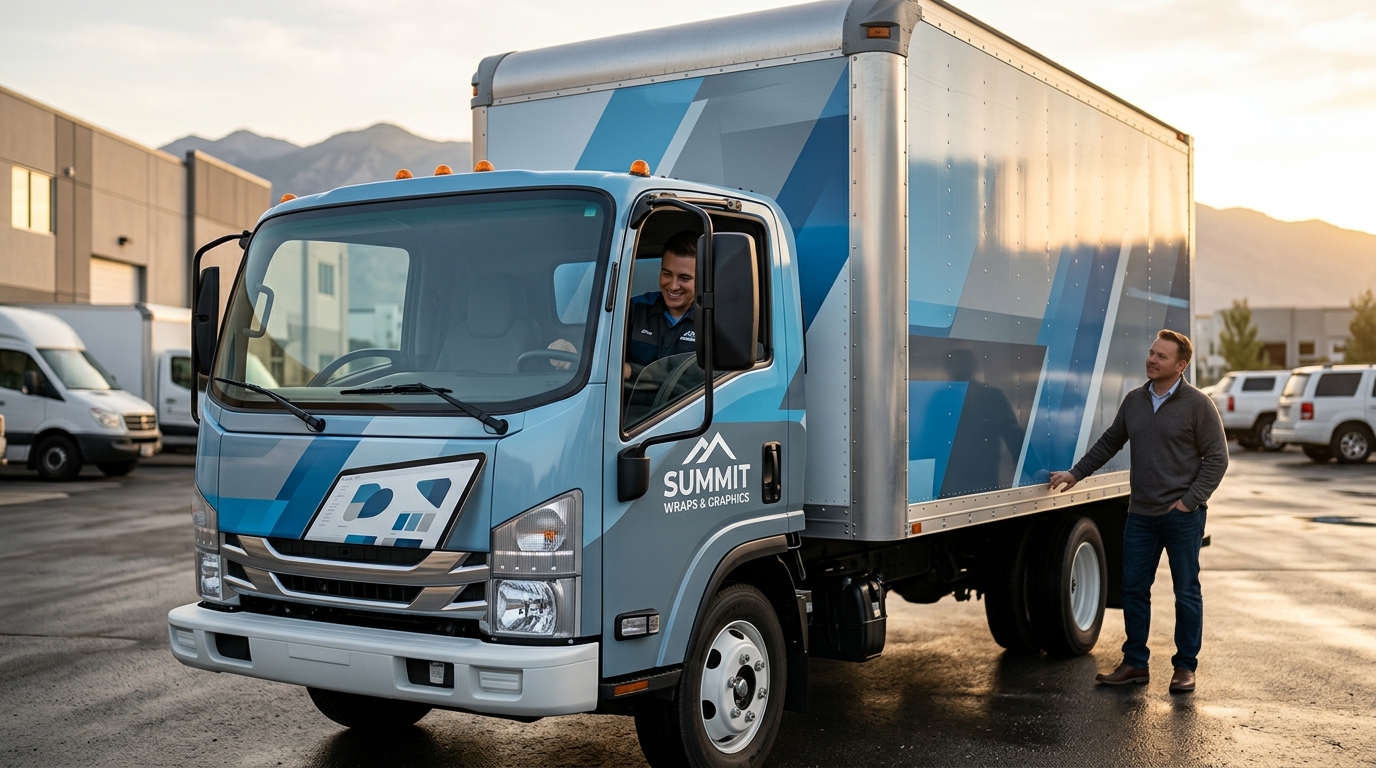 Benefits of Vehicle Wraps for Commercial Truck Promotion