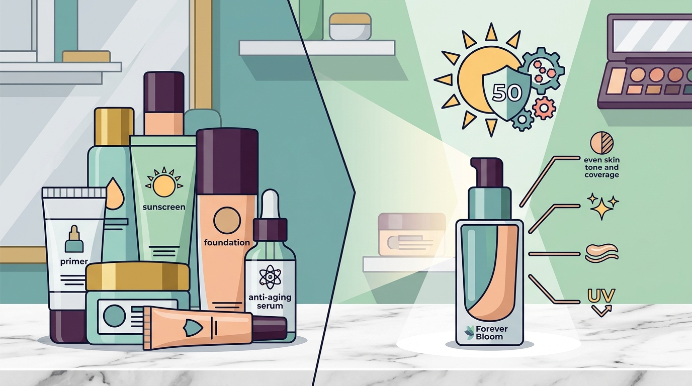 Benefits of a 4-in-1 Foundation With SPF 50 Explained