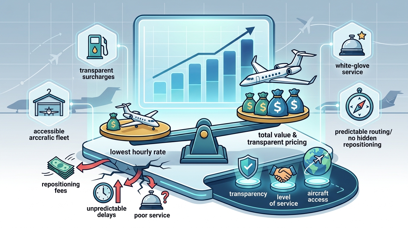 Private Jet Charter Cost Comparison: 2026 Provider Guide