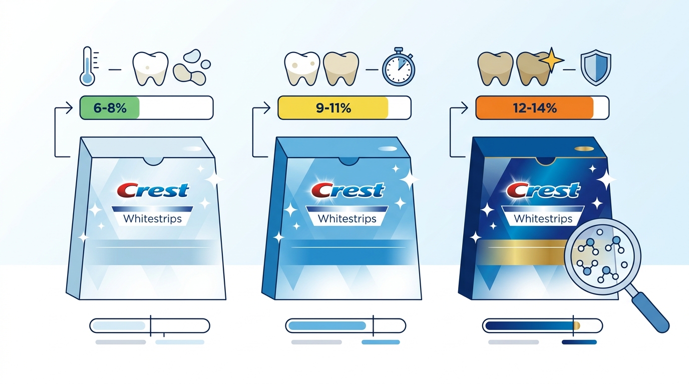 How to Choose the Right Whitening Strip Strength