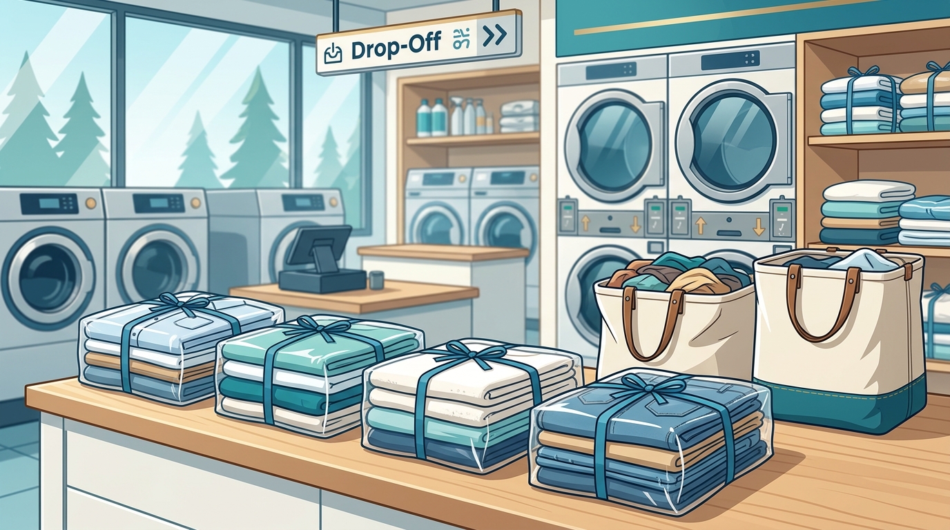 Wash Dry and Fold Drop-Off Service in Shoreline WA