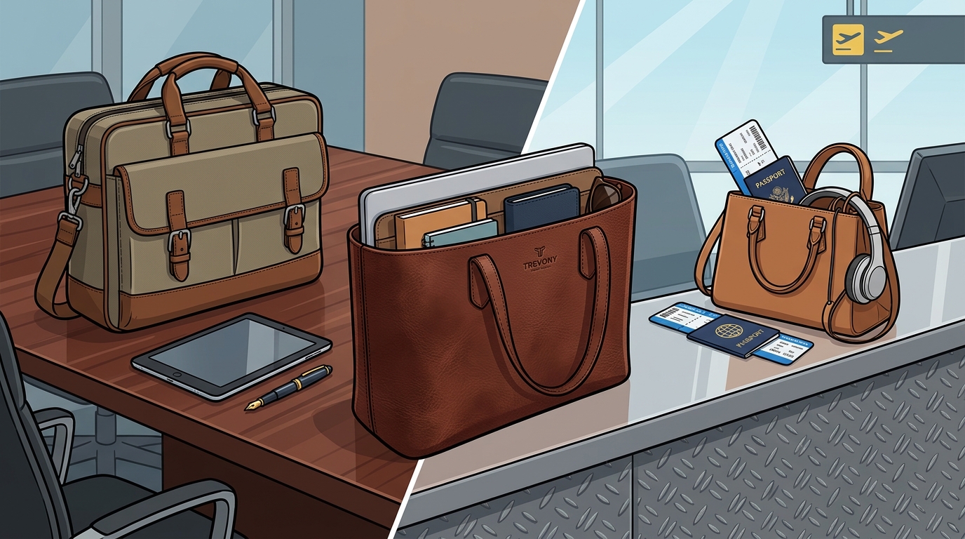From Boardroom to Boarding Gate: How to Choose a Leather Tote That Does Both