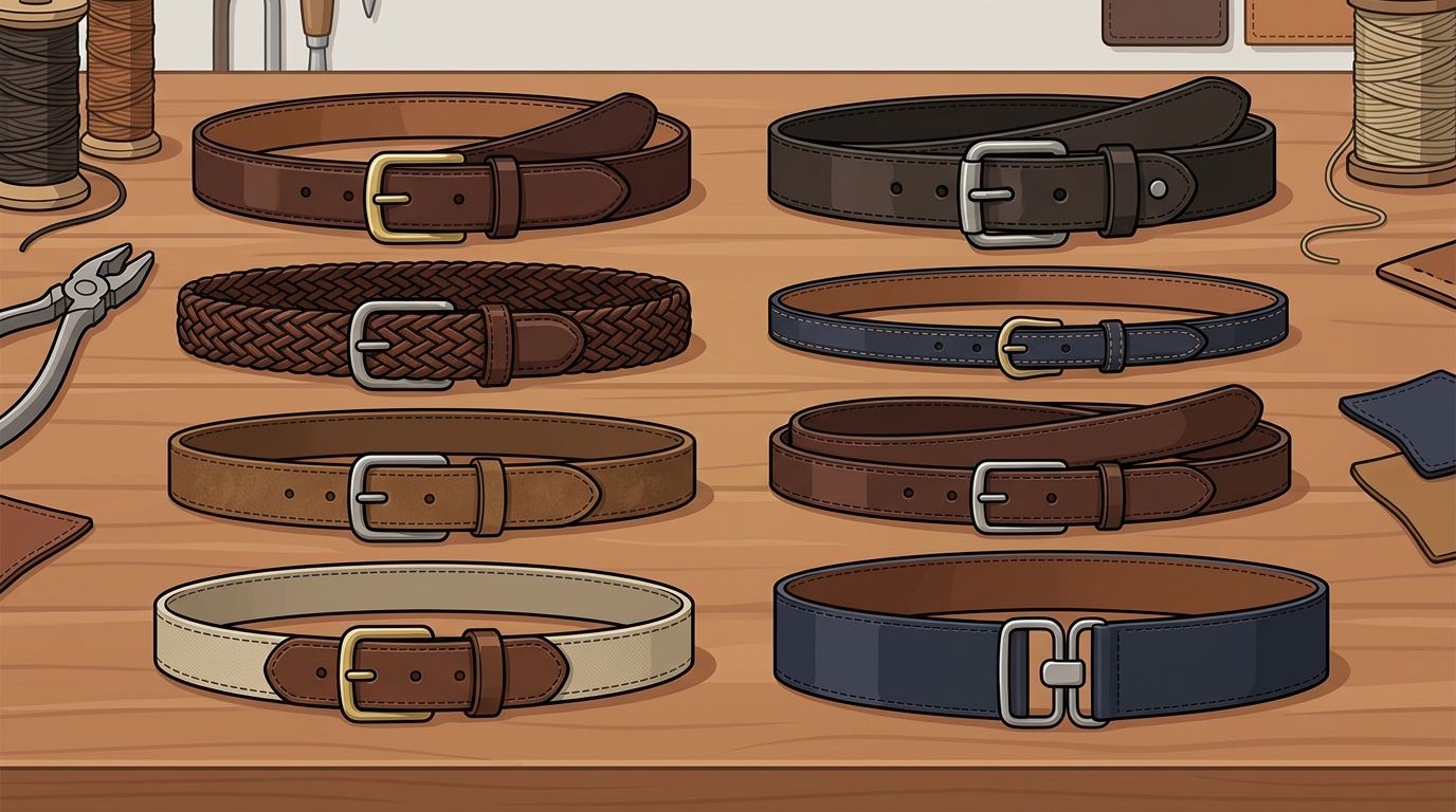 What are some timeless belt designs that never go out of style for both men and women? - trevony.com