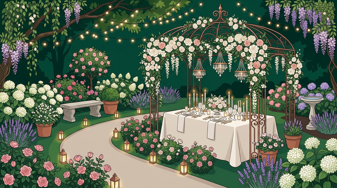 Romantic Garden Wedding Ideas for a Stunning Venue