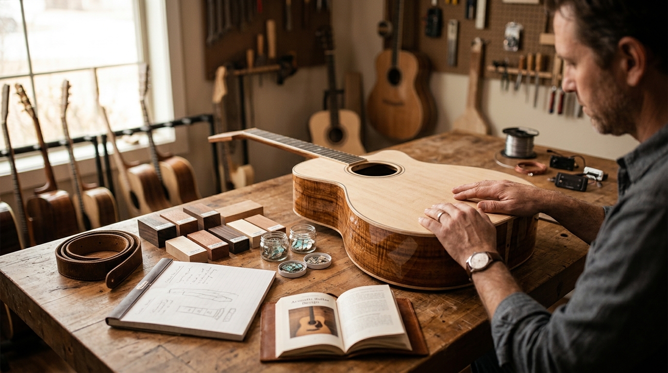 Benefits of Buying a Custom Acoustic Guitar