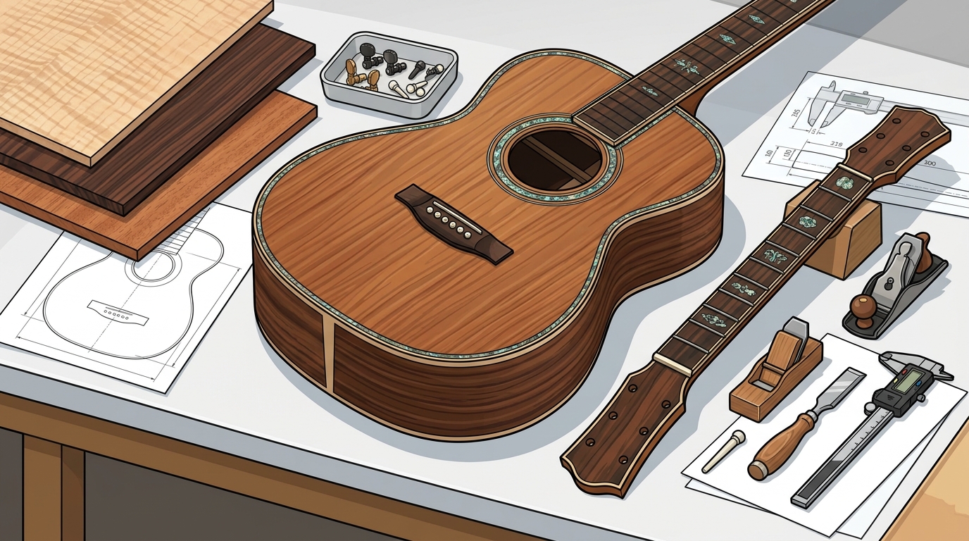 Benefits of Buying a Custom Acoustic Guitar