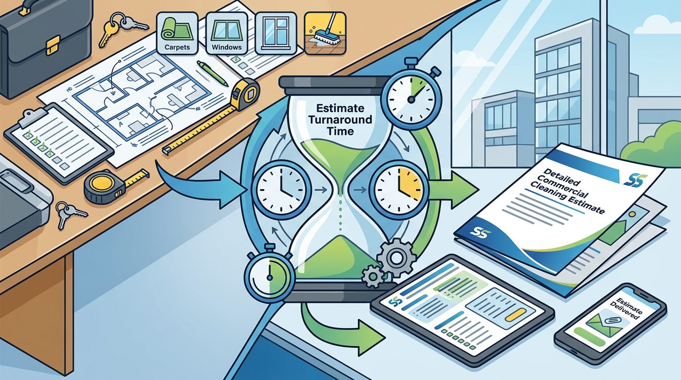 Cleaning Estimate Turnaround Time for Office Buildings