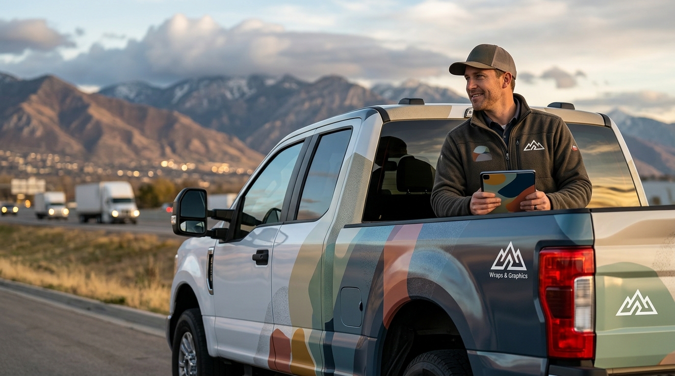 Commercial Vehicle Wraps in Salt Lake County, Utah