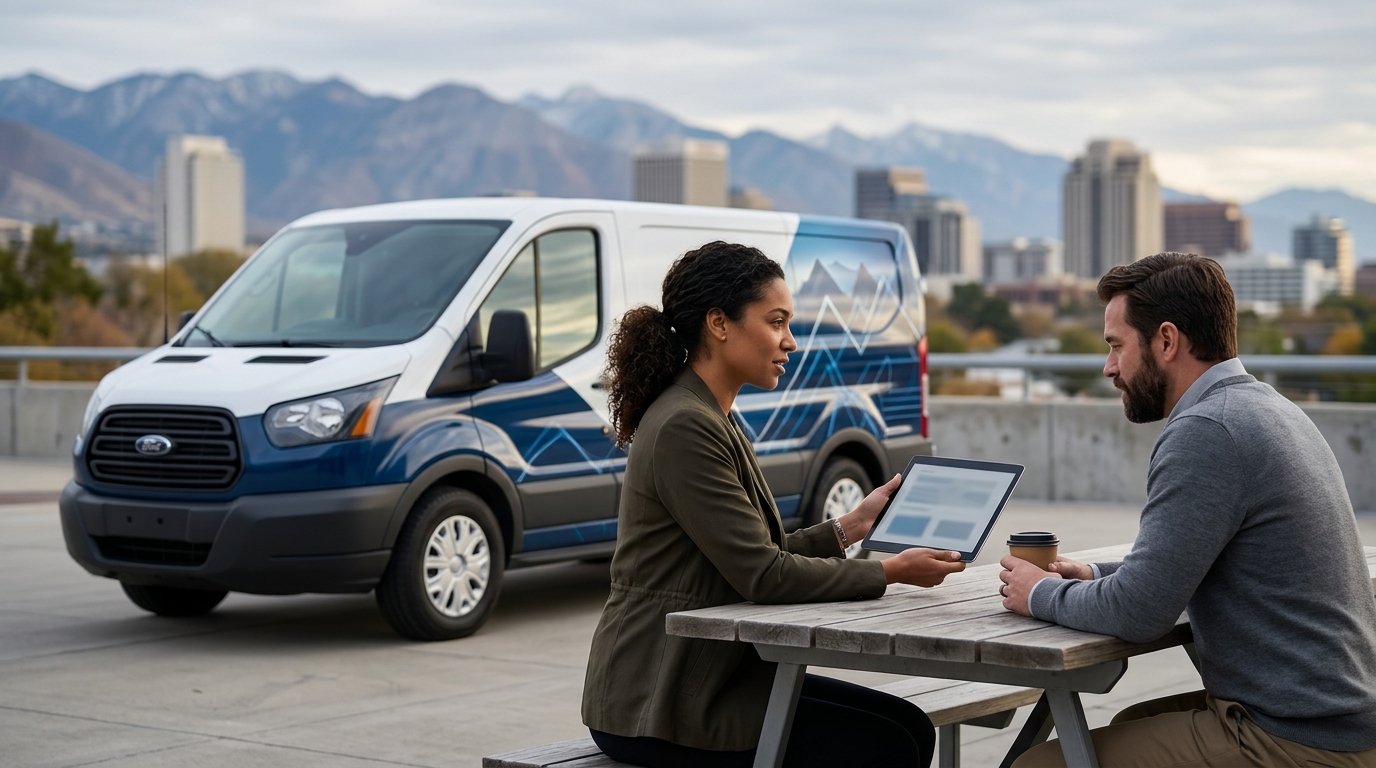 Get a Commercial Fleet Wrap Quote in Salt Lake County