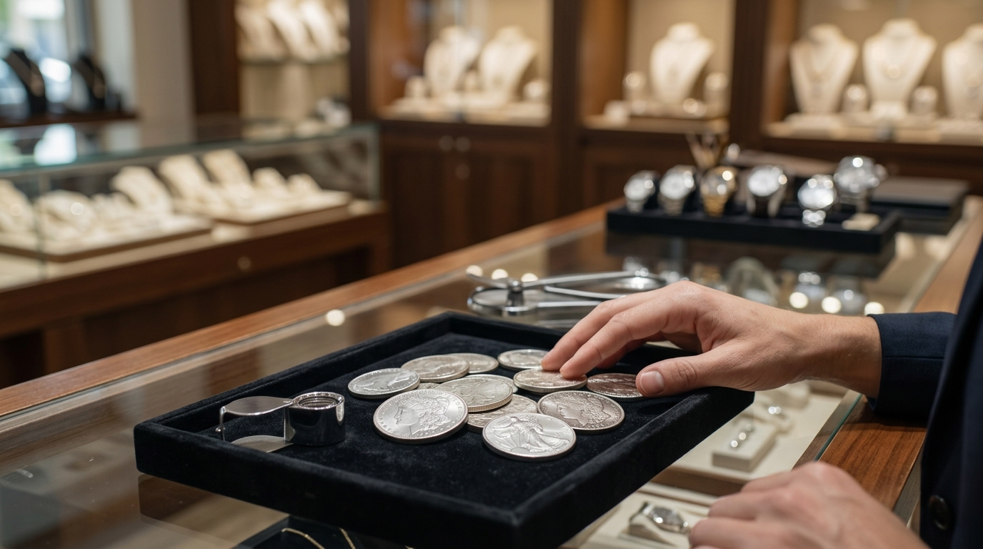 Can I Sell Silver Coins at a Local Jewelry Store?