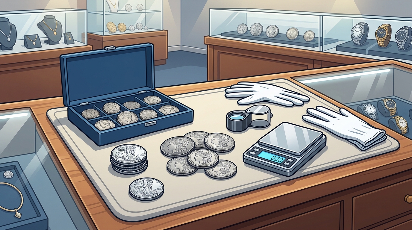 Can I Sell Silver Coins at a Local Jewelry Store?