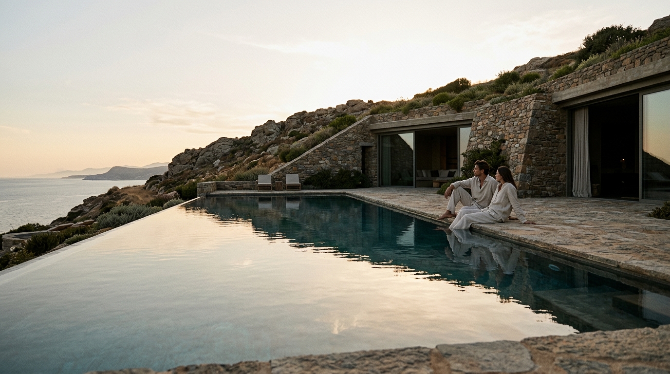 Award-Winning Subterranean Luxury Villas in Greece