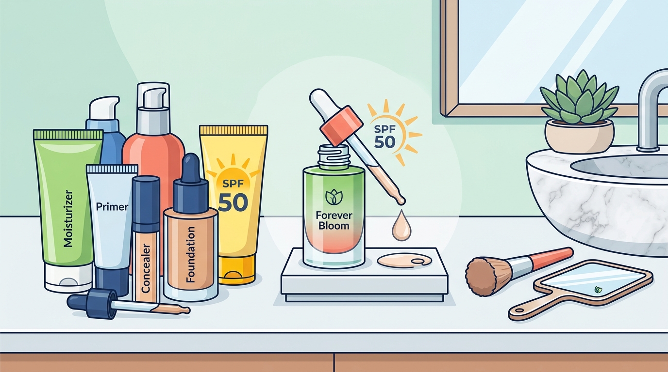 Benefits of a 4-in-1 Foundation With SPF 50 Explained