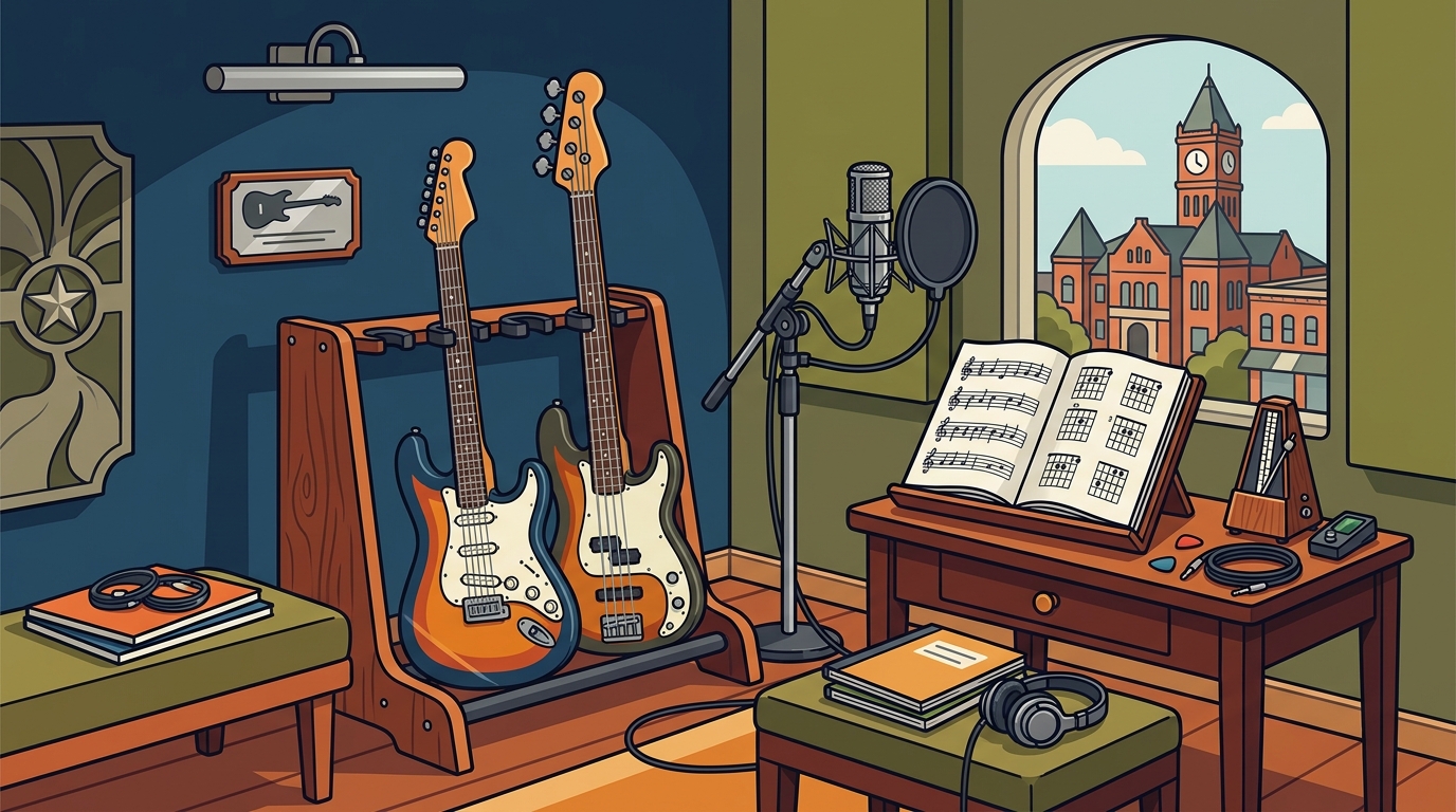 Guitar, Bass & Voice Lessons in McKinney, TX: Your Guide