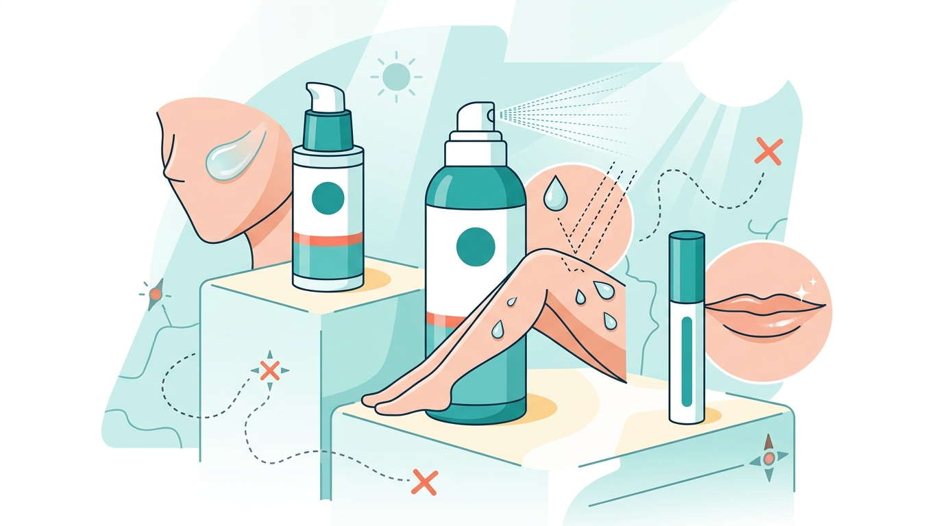 Sun Care Brands for Face, Body, and Lips in One Place