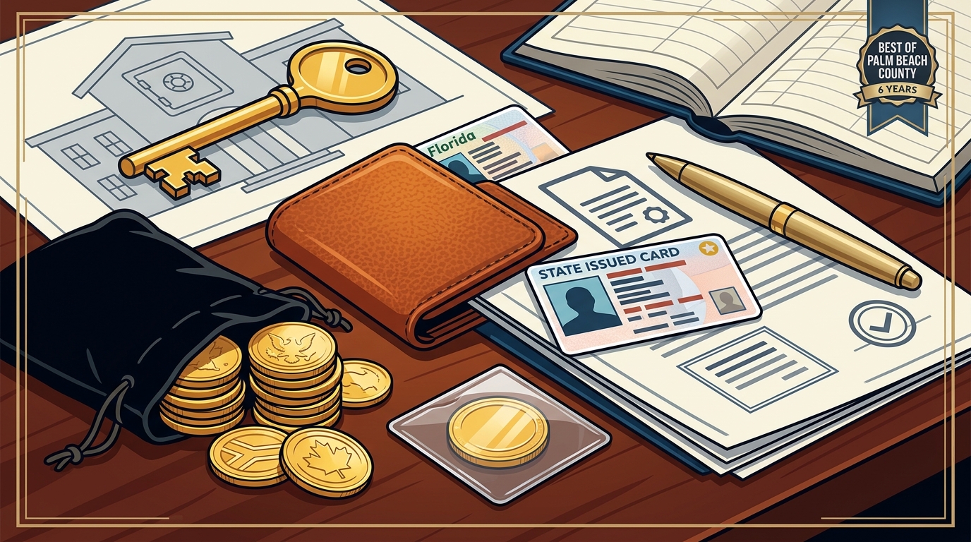 Documents Needed to Sell Gold Coins Locally